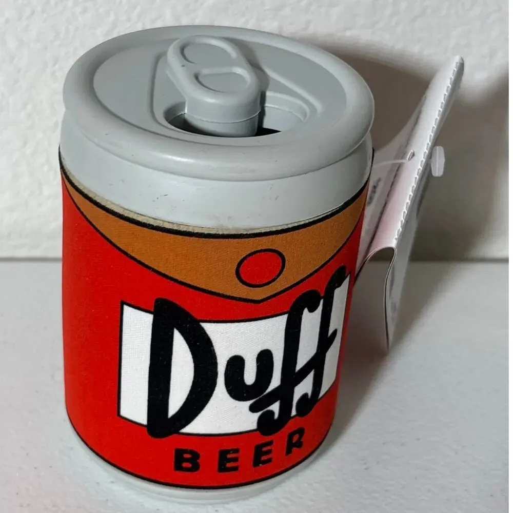 Bark Box The Simpsons Ruff Tuff Duff Beer Can Super Chewer Toy - Large Dogs NEW